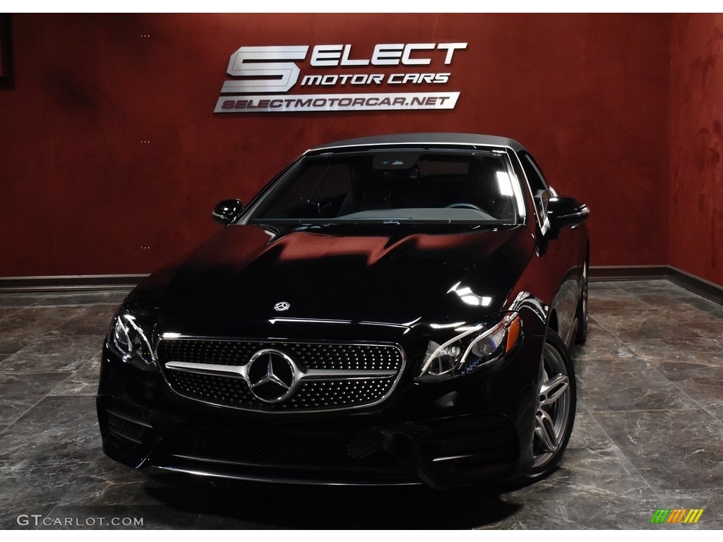 2018 E 400 Convertible - Black / Black photo #1