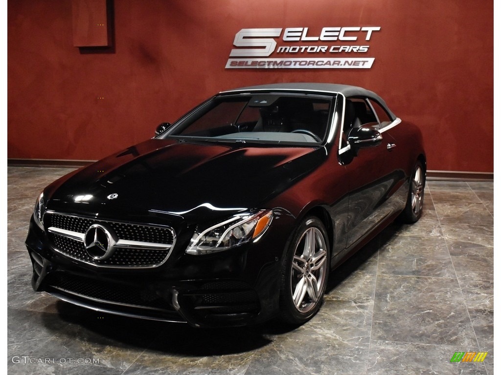 2018 E 400 Convertible - Black / Black photo #5