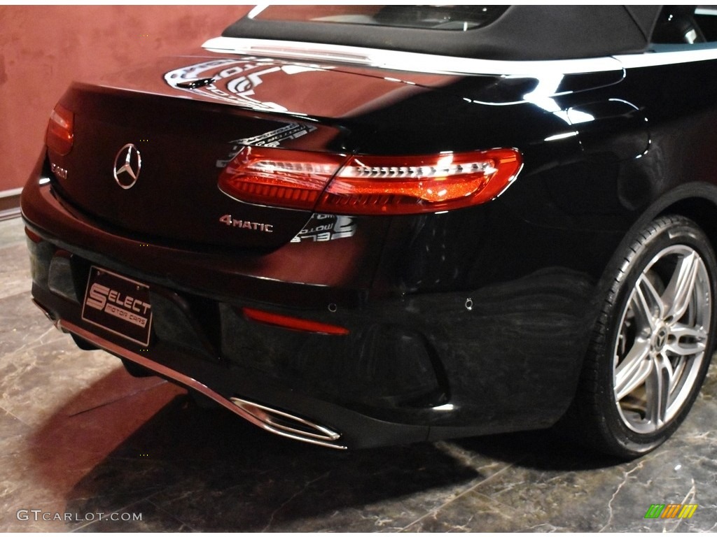 2018 E 400 Convertible - Black / Black photo #6