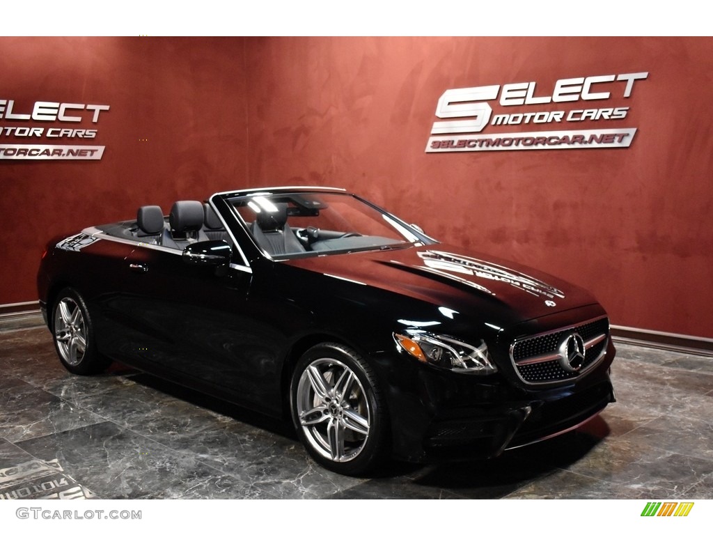 2018 E 400 Convertible - Black / Black photo #7