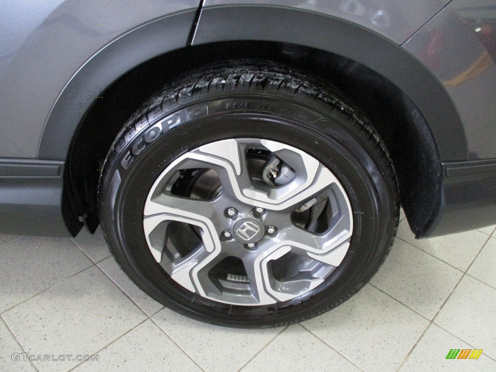 2019 CR-V EX AWD - Modern Steel Metallic / Black photo #11