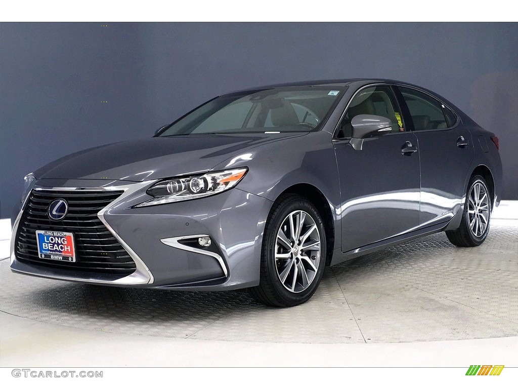 Nebula Gray Pearl 2018 Lexus ES 300h Exterior Photo #141037226