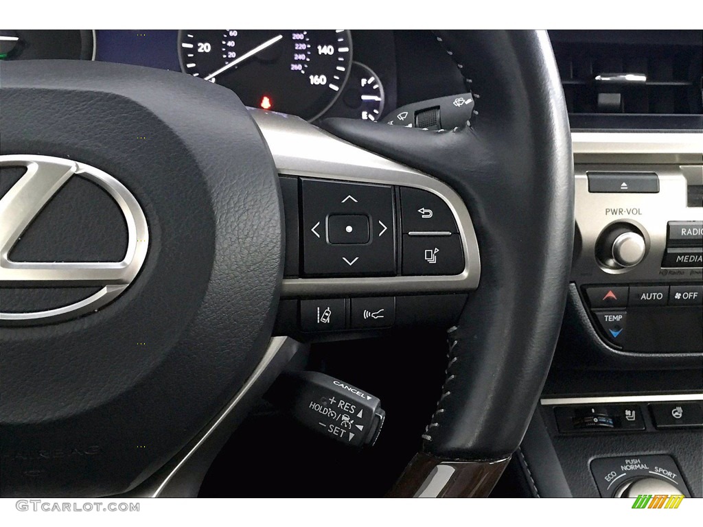 2018 Lexus ES 300h Parchment Steering Wheel Photo #141037379