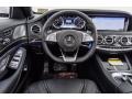Black 2017 Mercedes-Benz S 63 AMG 4Matic Sedan Dashboard