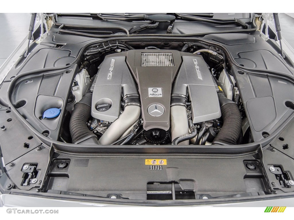 2017 Mercedes-Benz S 63 AMG 4Matic Sedan Engine Photos