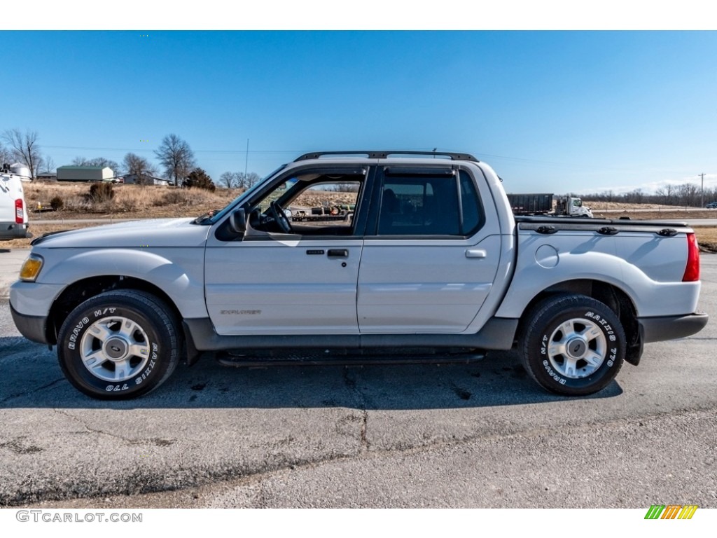 2001 Explorer Sport Trac 4x4 - Oxford White / Dark Graphite photo #7