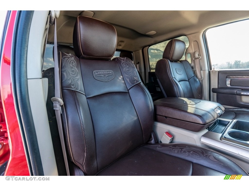 2015 Ram 3500 Laramie Longhorn Crew Cab 4x4 Front Seat Photo #141039281