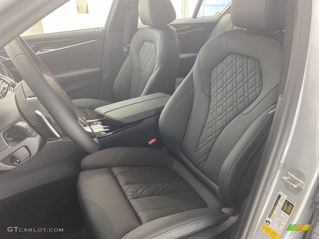 2021 5 Series 540i Sedan - Glacier Silver Metallic / Black photo #15