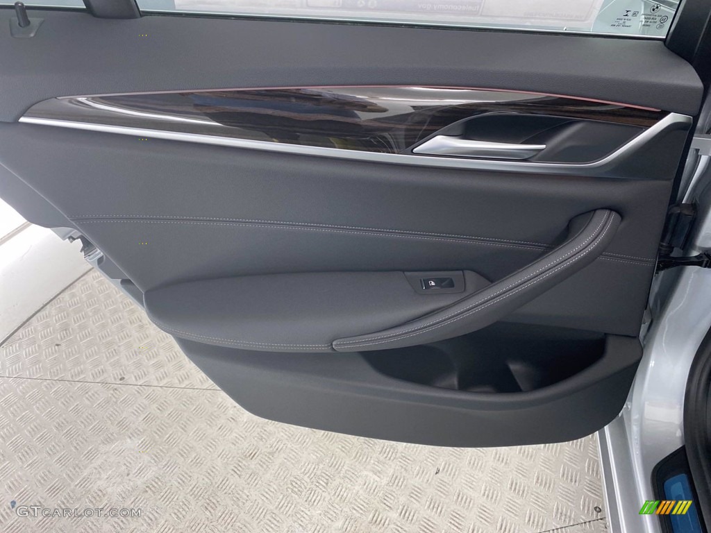 2021 5 Series 540i Sedan - Glacier Silver Metallic / Black photo #18