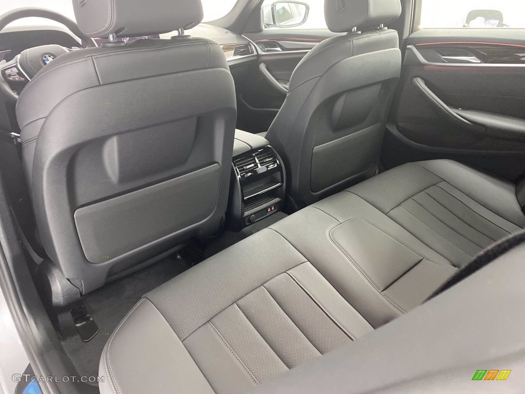 2021 5 Series 540i Sedan - Glacier Silver Metallic / Black photo #19