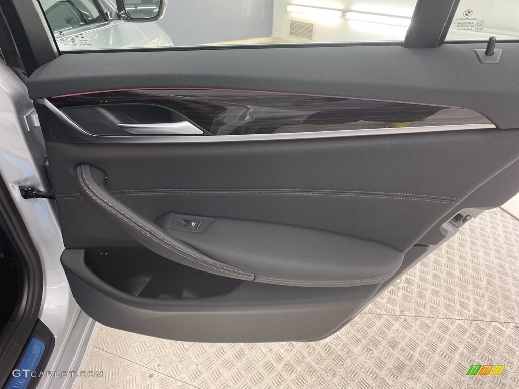 2021 5 Series 540i Sedan - Glacier Silver Metallic / Black photo #22