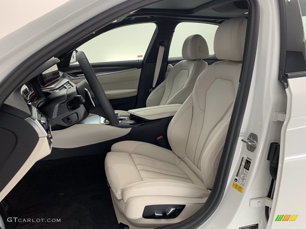 2021 5 Series 540i Sedan - Alpine White / Ivory White photo #9