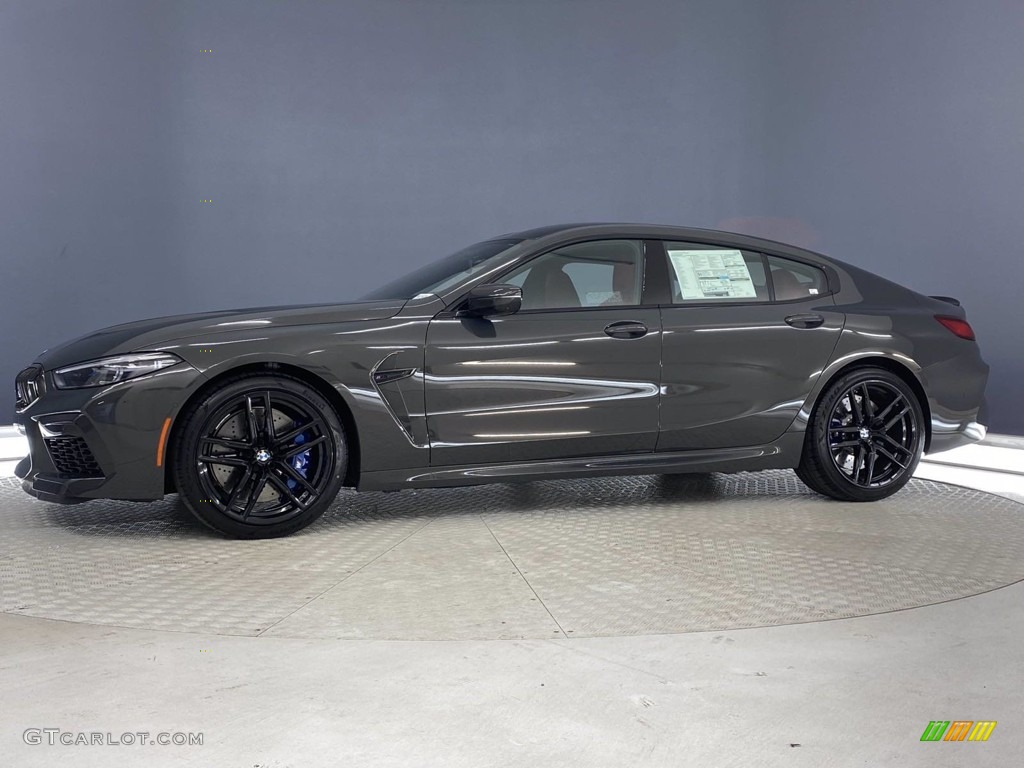 Individual Dravit Gray Metallic 2021 BMW M8 Gran Coupe Exterior Photo #141043241