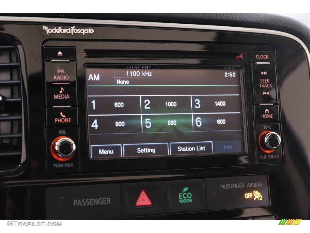 2016 Mitsubishi Outlander SEL S-AWC Audio System Photo #141043467