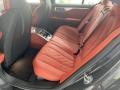 2021 BMW M8 Sakhir Orange/Black Interior Rear Seat Photo