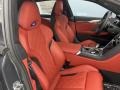 2021 BMW M8 Sakhir Orange/Black Interior Front Seat Photo
