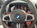 2021 BMW M8 Sakhir Orange/Black Interior Steering Wheel Photo