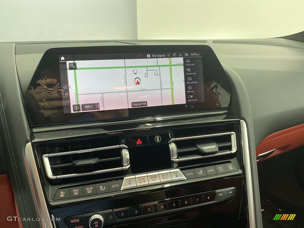 2021 M8 Gran Coupe - Individual Dravit Gray Metallic / Sakhir Orange/Black photo #28