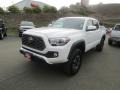 2020 Super White Toyota Tacoma TRD Off Road Double Cab 4x4  photo #2