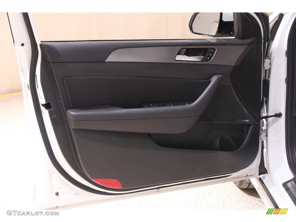 2018 Hyundai Sonata Limited 2.0T Black Door Panel Photo #141043839