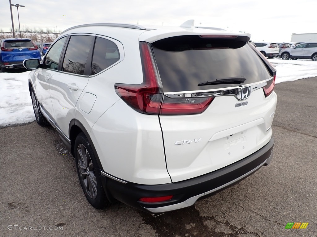 2021 CR-V Touring AWD - Platinum White Pearl / Ivory photo #3
