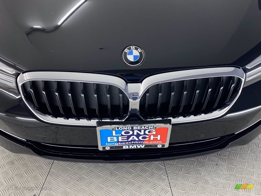 2021 5 Series 540i Sedan - Jet Black / Cognac photo #16