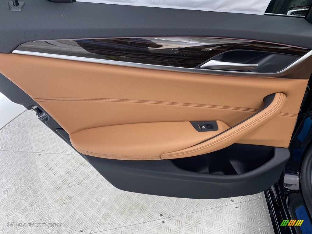 2021 5 Series 540i Sedan - Jet Black / Cognac photo #20