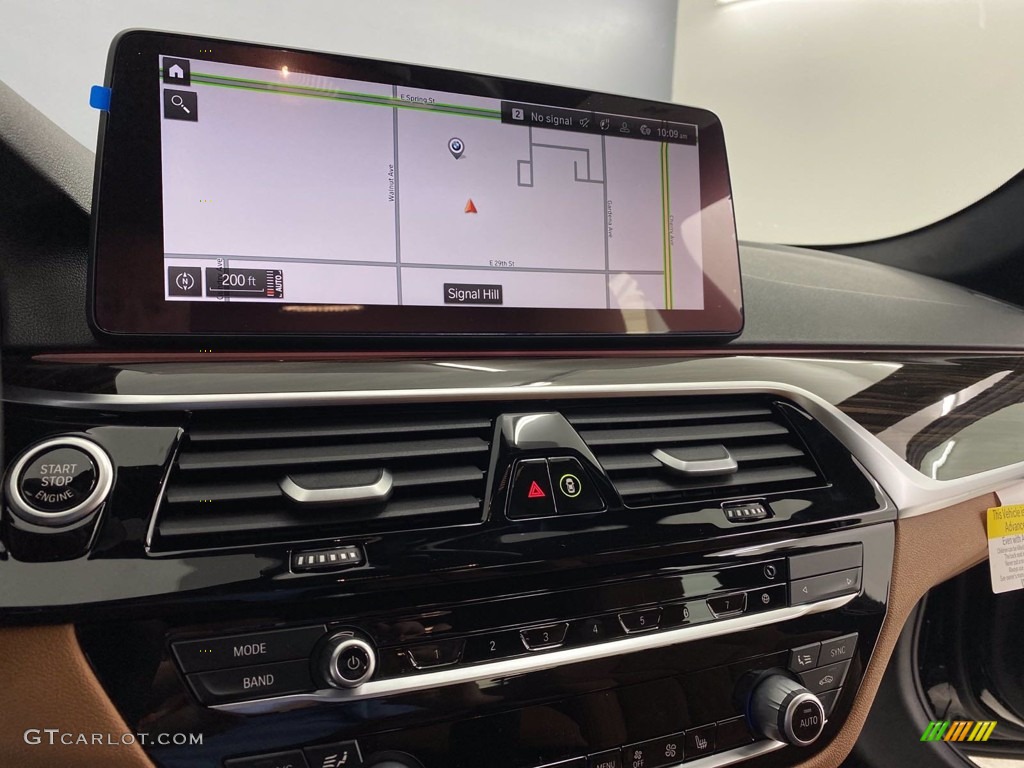 2021 5 Series 540i Sedan - Jet Black / Cognac photo #31