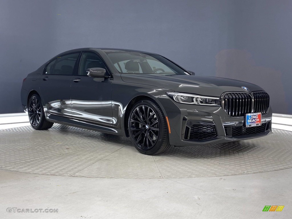 2021 7 Series 740i Sedan - Dravit Gray Metallic / Black photo #1