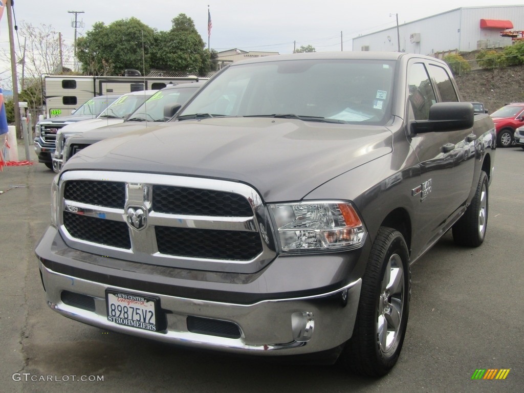 2019 1500 Classic Tradesman Crew Cab 4x4 - Maximum Steel Metallic / Black/Diesel Gray photo #2