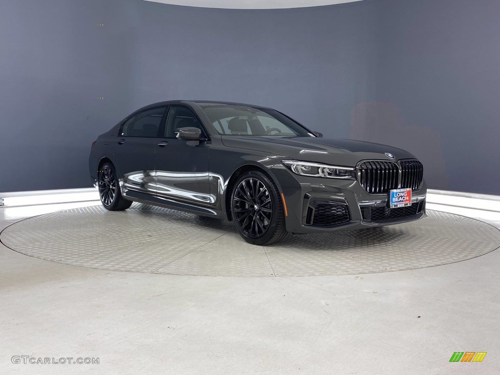 2021 7 Series 740i Sedan - Dravit Gray Metallic / Black photo #4