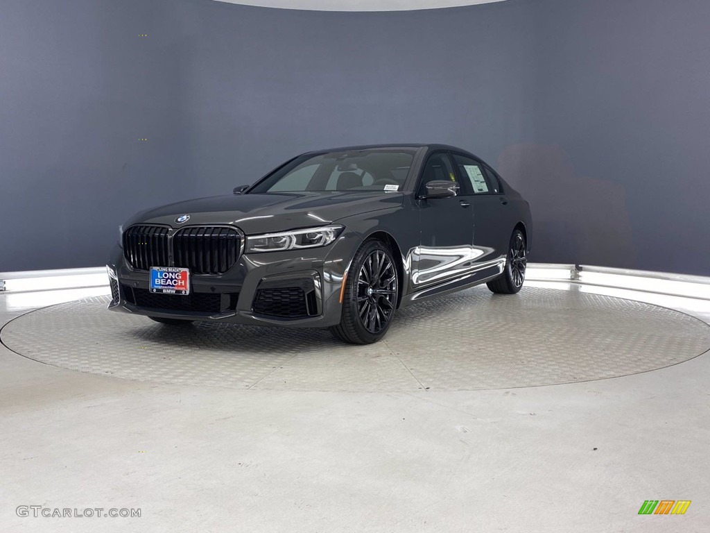 2021 7 Series 740i Sedan - Dravit Gray Metallic / Black photo #6