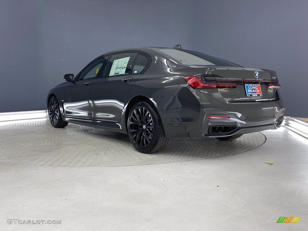 2021 7 Series 740i Sedan - Dravit Gray Metallic / Black photo #9
