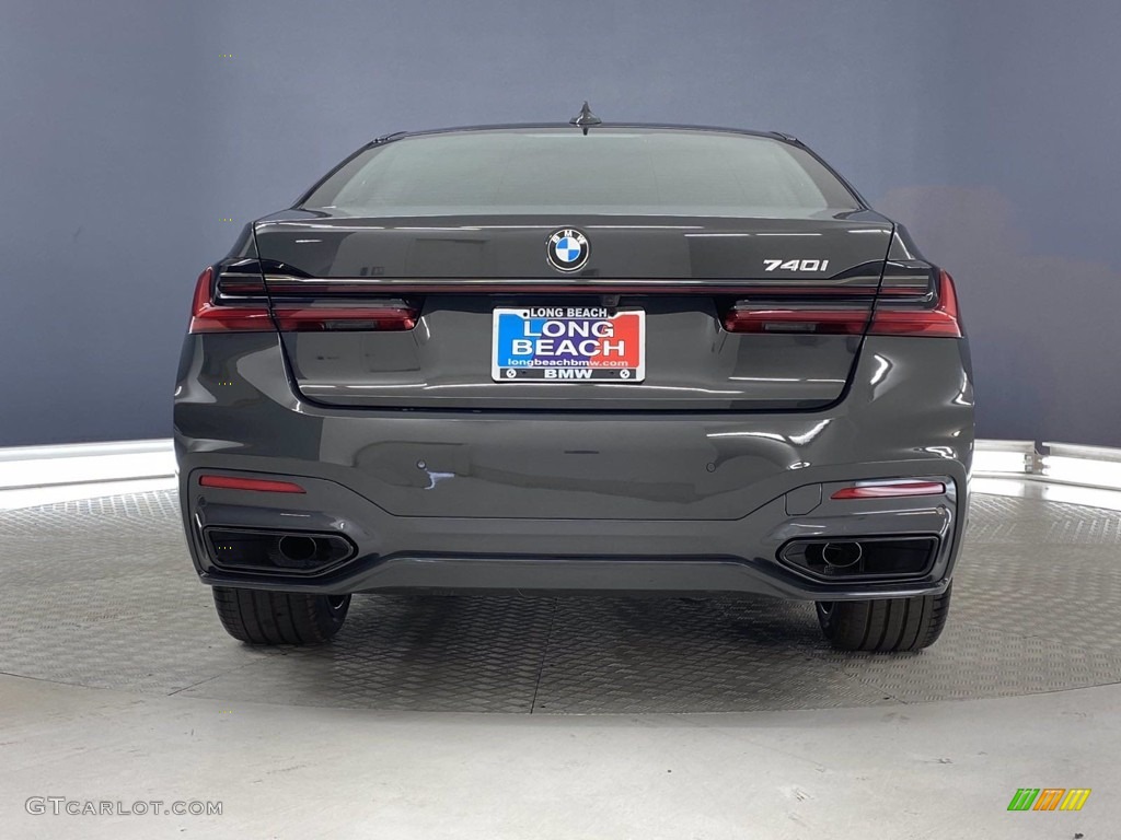 2021 7 Series 740i Sedan - Dravit Gray Metallic / Black photo #10