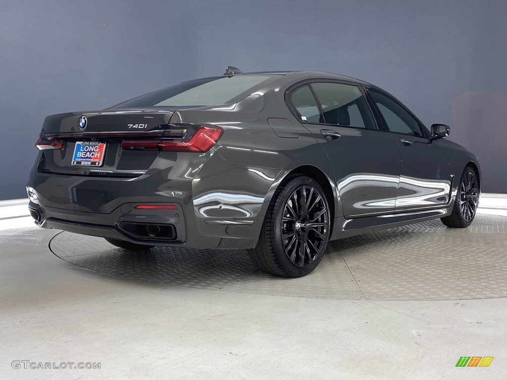 2021 7 Series 740i Sedan - Dravit Gray Metallic / Black photo #11