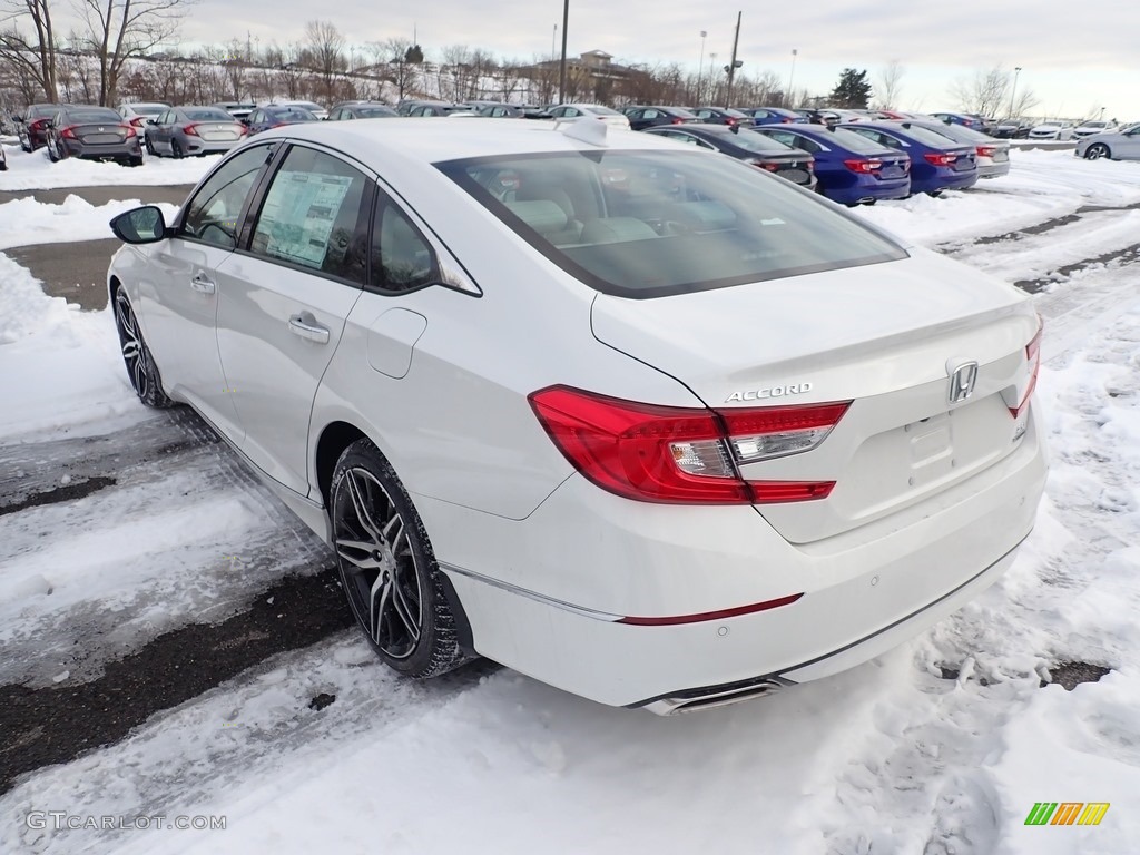 2021 Accord Touring - Platinum White Pearl / Ivory photo #2