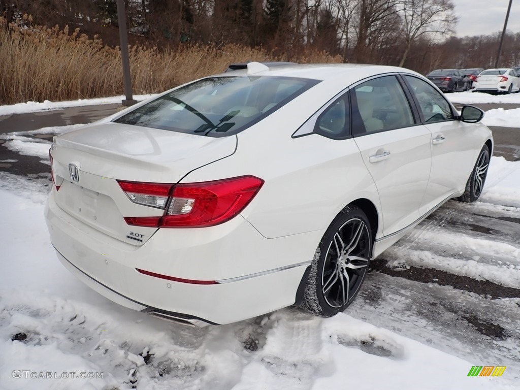 2021 Accord Touring - Platinum White Pearl / Ivory photo #3