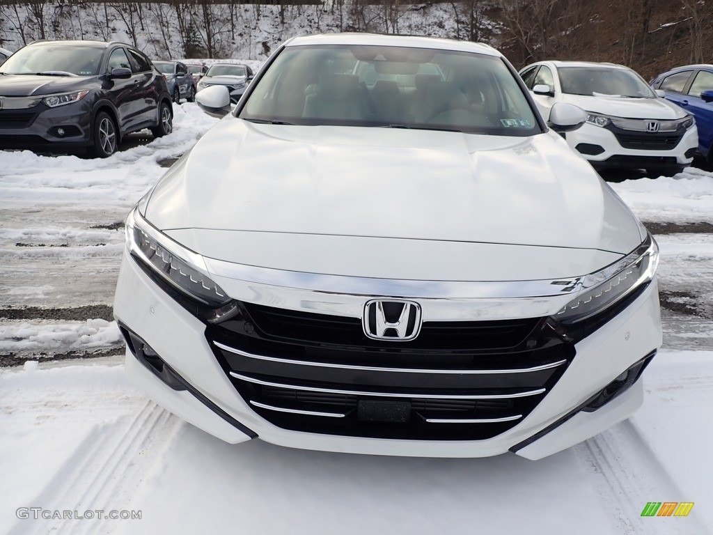 2021 Accord Touring - Platinum White Pearl / Ivory photo #5