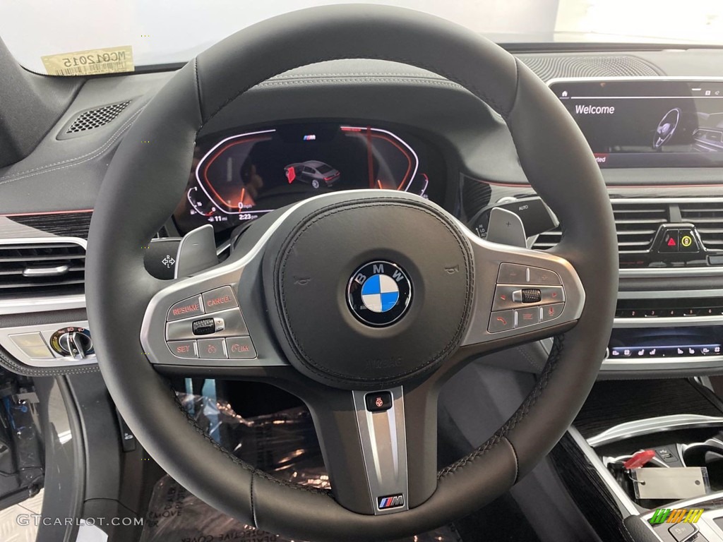 2021 7 Series 740i Sedan - Dravit Gray Metallic / Black photo #22