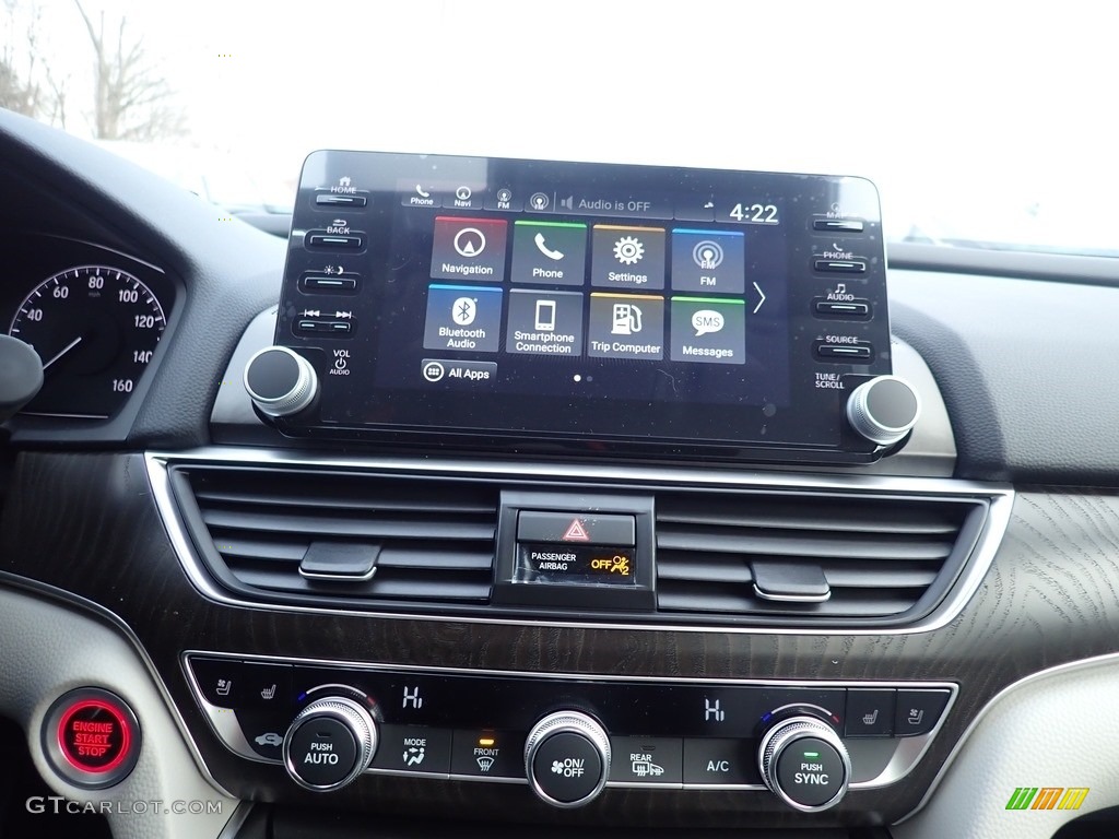2021 Accord Touring - Platinum White Pearl / Ivory photo #12