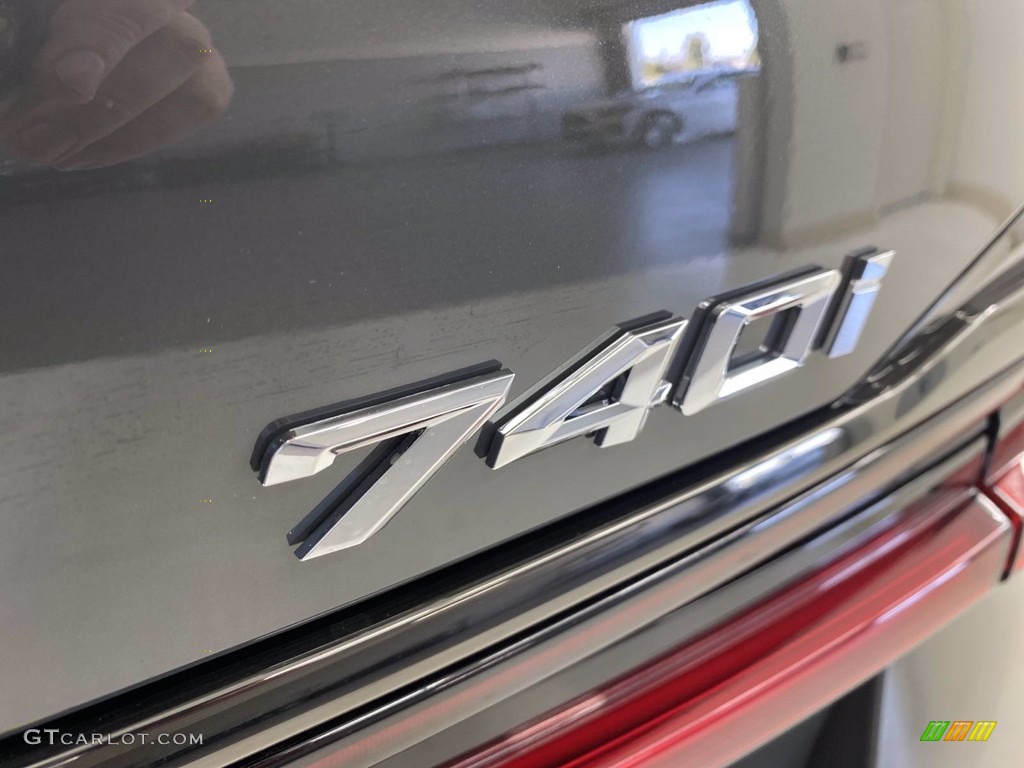 2021 7 Series 740i Sedan - Dravit Gray Metallic / Black photo #27