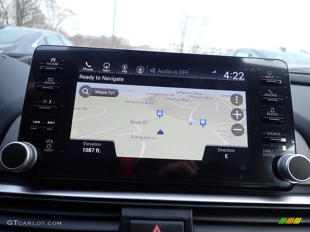 2021 Accord Touring - Platinum White Pearl / Ivory photo #13