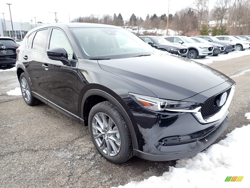 Jet Black Mica 2021 Mazda CX-5 Grand Touring Reserve AWD Exterior Photo #141046599