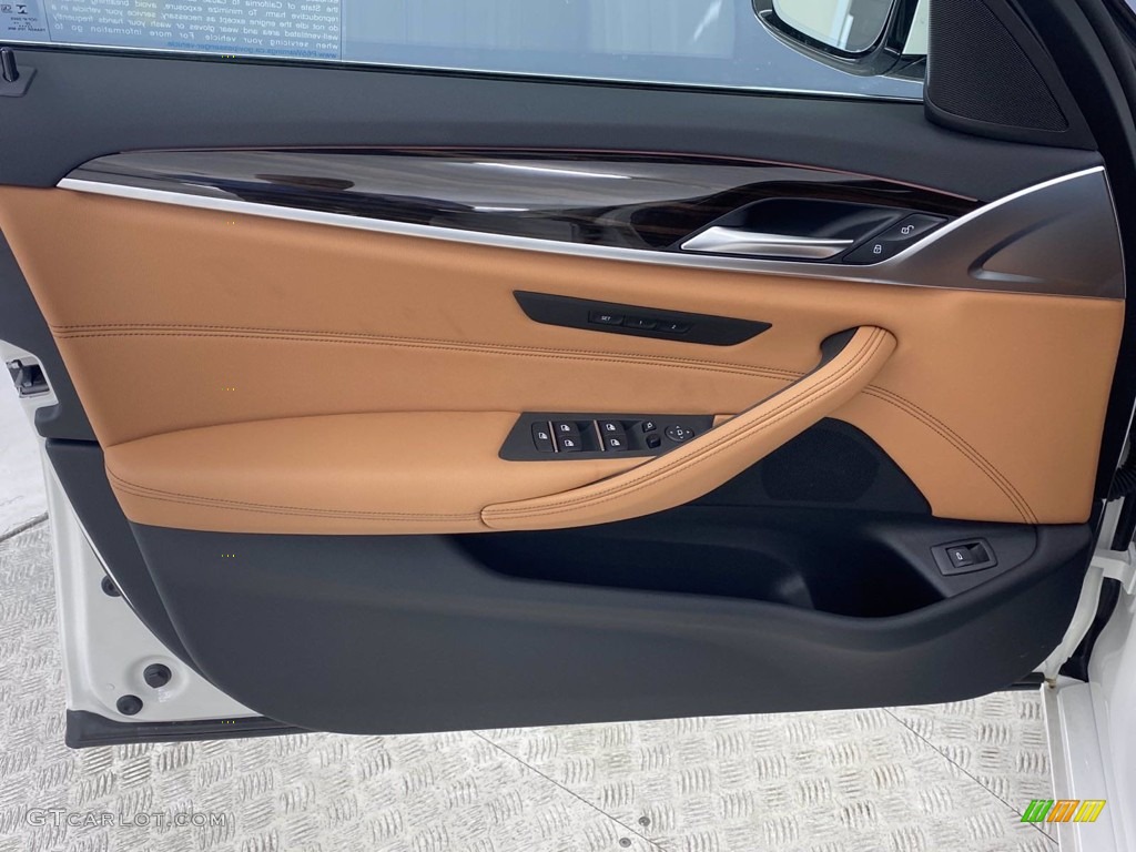 2021 5 Series 530i Sedan - Alpine White / Cognac photo #13
