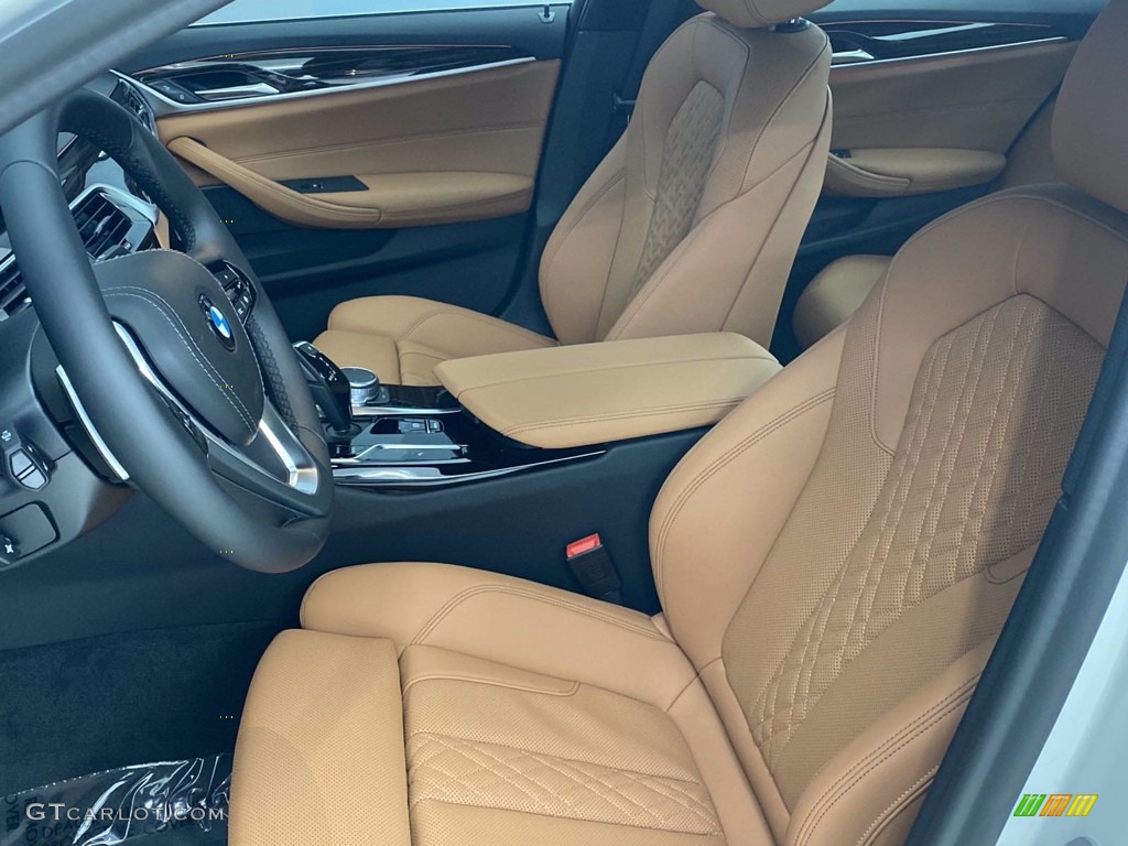 2021 5 Series 530i Sedan - Alpine White / Cognac photo #16