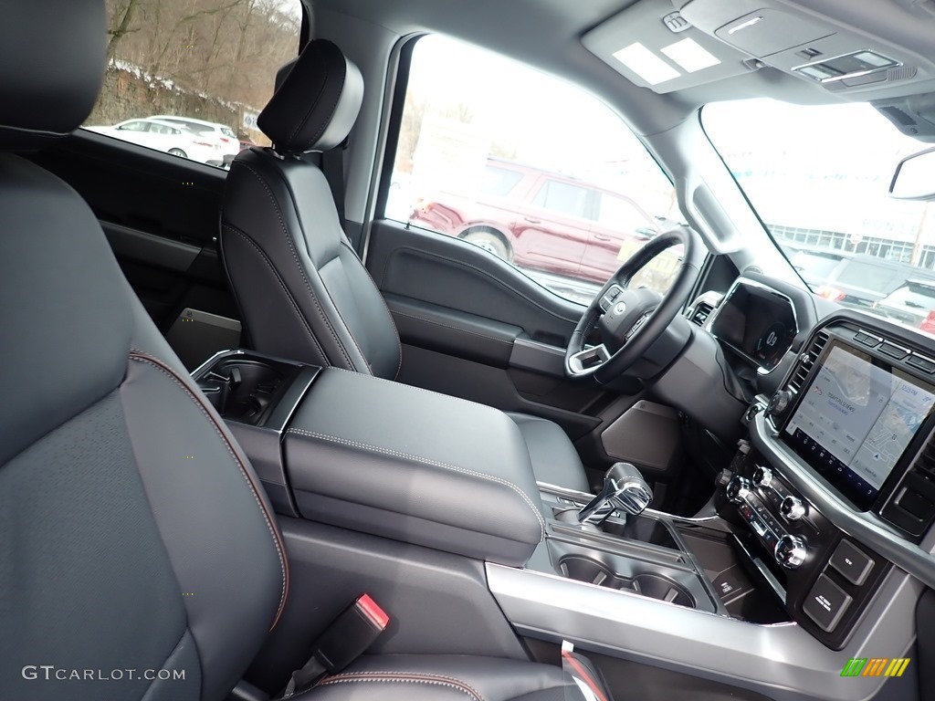 2021 F150 Lariat SuperCrew 4x4 - Star White / Black photo #9
