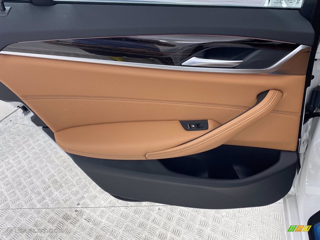 2021 5 Series 530i Sedan - Alpine White / Cognac photo #20