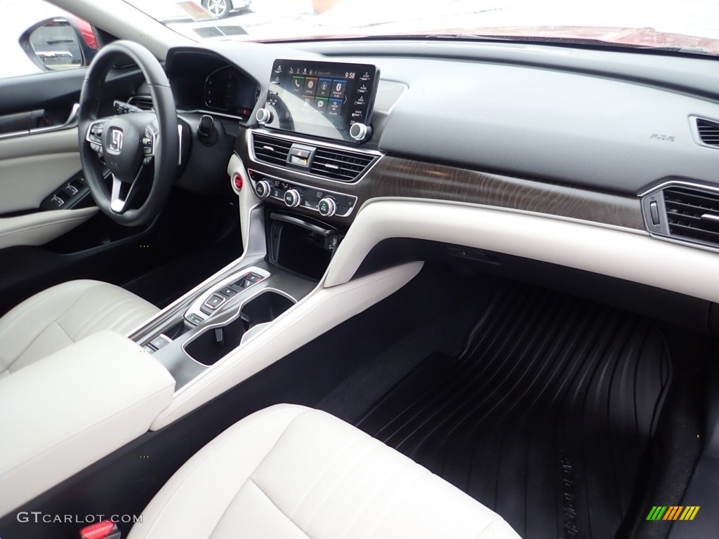 2018 Honda Accord EX-L Sedan Ivory Dashboard Photo #141047055
