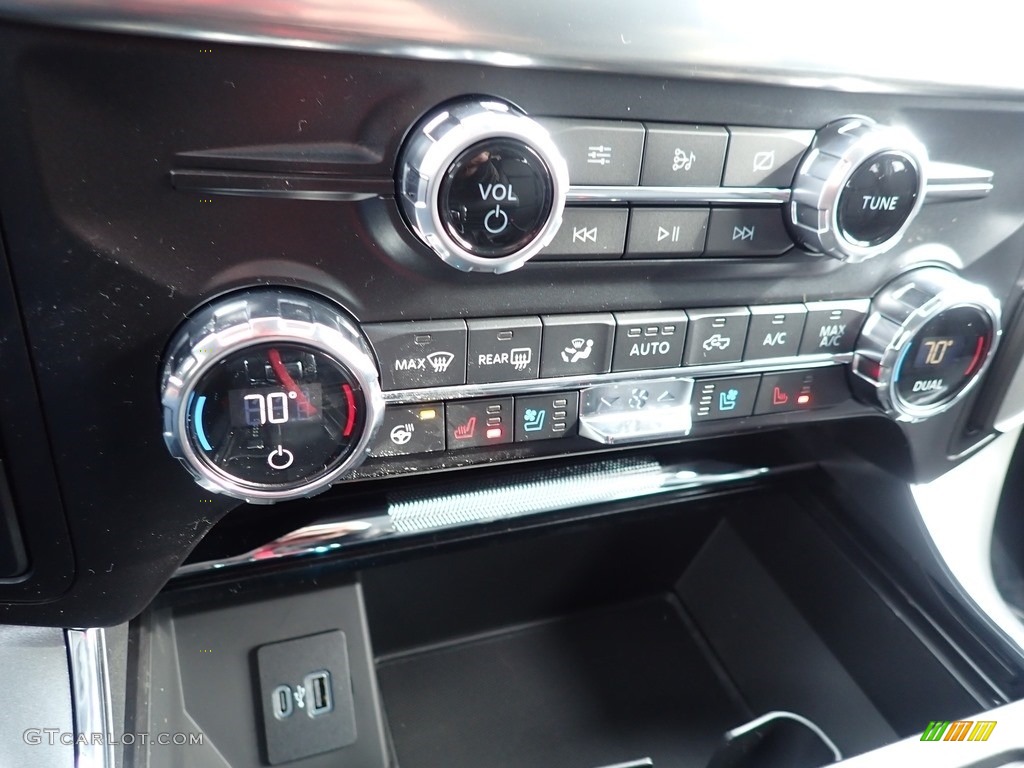 2021 F150 Lariat SuperCrew 4x4 - Star White / Black photo #18