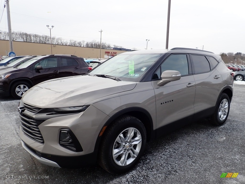 Pewter Metallic 2021 Chevrolet Blazer LT AWD Exterior Photo #141047403